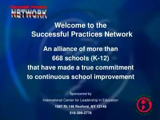 Successful Practices Network