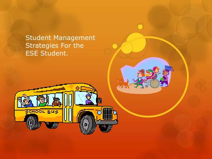 student management strategies for the ese student