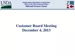 Customer Board Meeting December 4, 2013 - slide 1