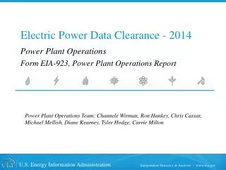 Electric Power Data Clearance - 2014