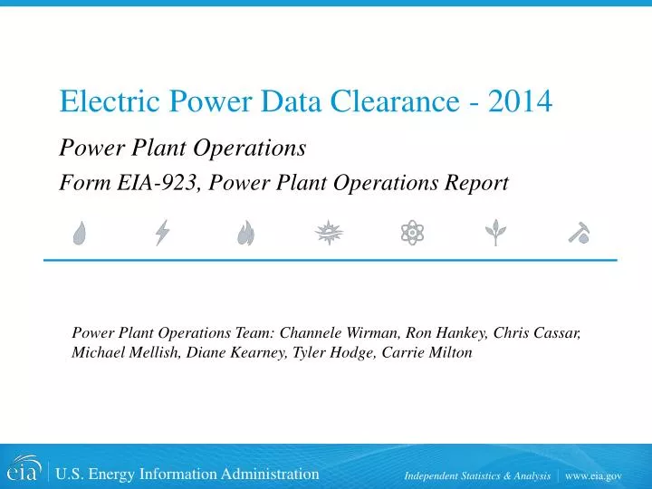 electric power data clearance 2014