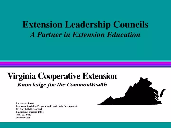 extension leadership councils a partner in extension education