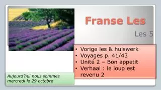 franse les