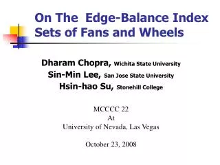 On The Edge-Balance Index Sets of Fans and Wheels