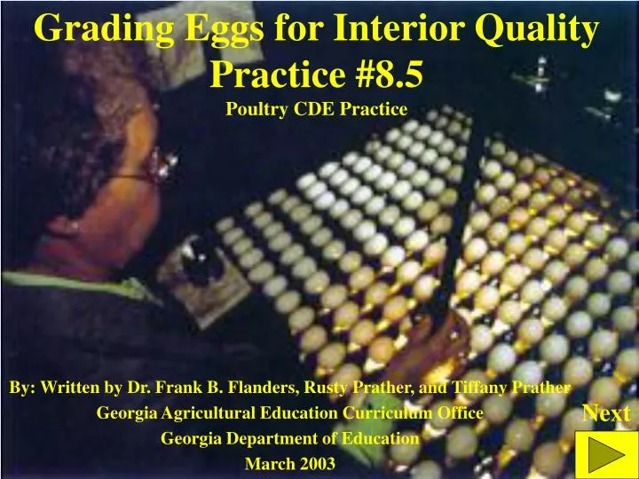 grading eggs for interior quality practice 8 5 poultry cde practice