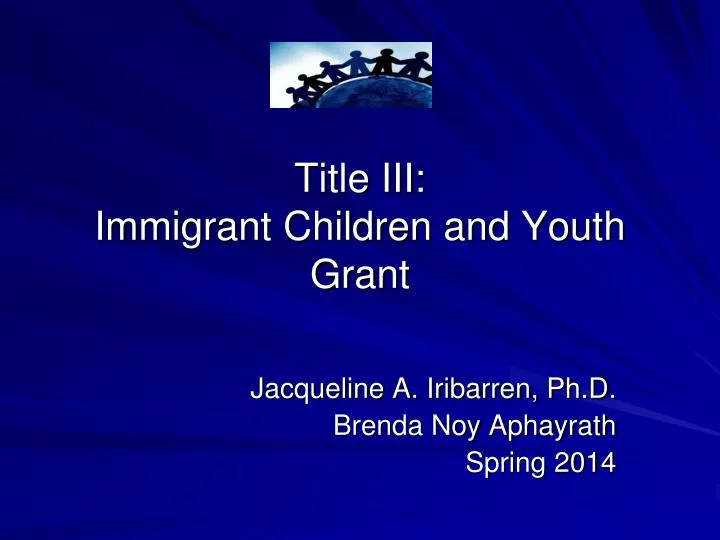 title iii immigrant children and youth grant