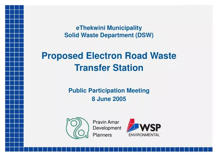 ethekwini municipality solid waste department dsw