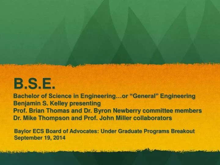 baylor ecs board of advocates under graduate programs breakout september 19 2014