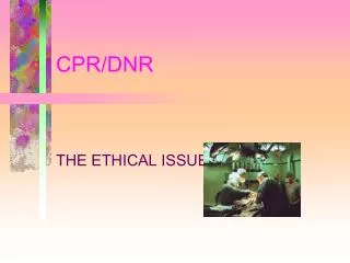 CPR/DNR