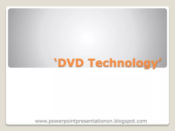 dvd technology