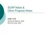SOAP Notes &amp; Other Progress Notes - slide 1
