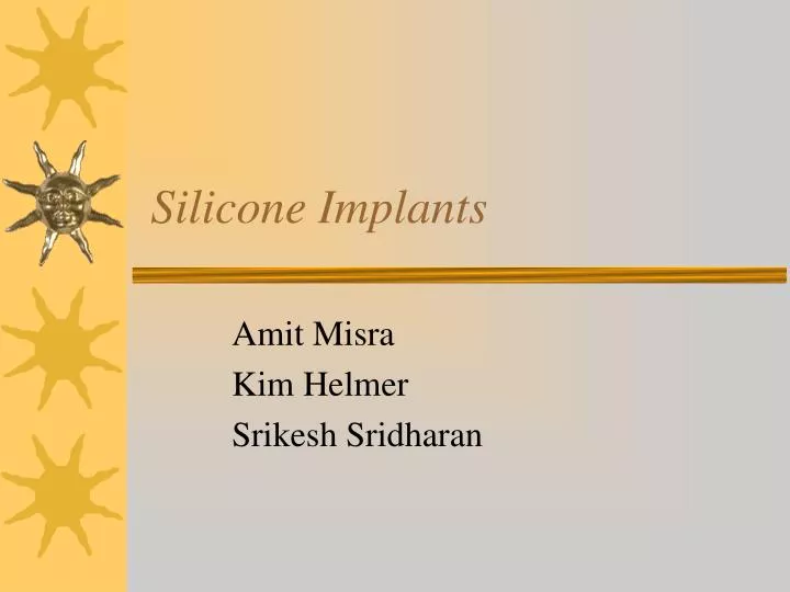 silicone implants