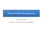 Research Data Management - slide 1