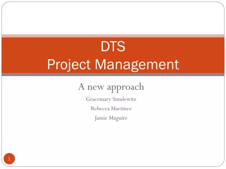 dts project management