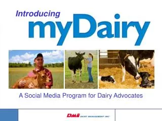 A Social Media Program for Dairy Advocates