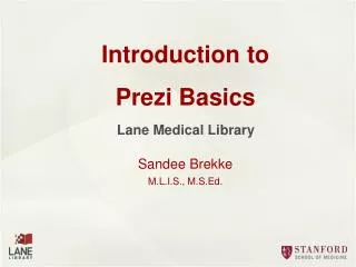 Introduction to Prezi Basics