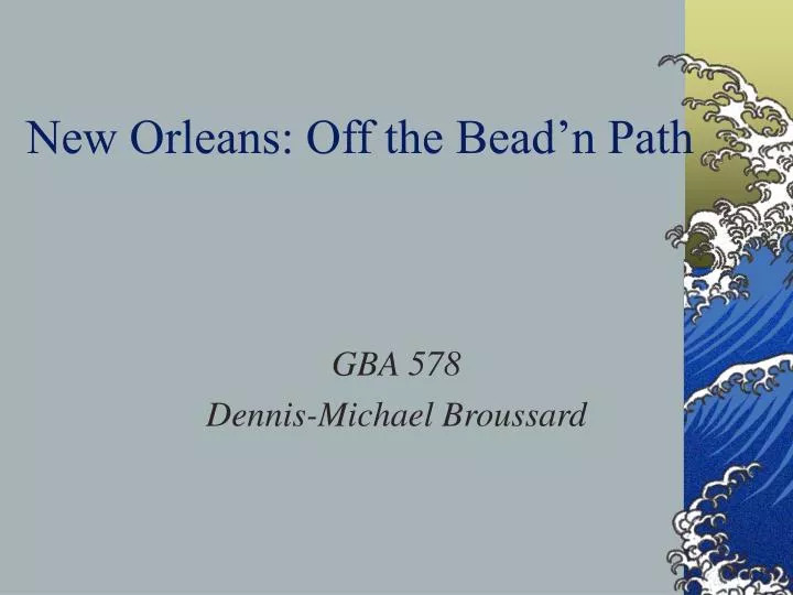 new orleans off the bead n path
