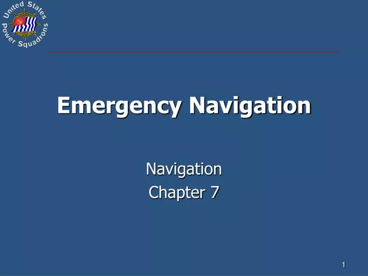 emergency navigation