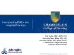 Incorporating QSEN into Hospital Practices - slide 1