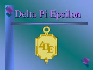 Delta Pi Epsilon