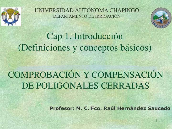 PPT - Cap 1. Introducción (Definiciones Y Conceptos Básicos) PowerPoint ...