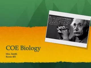 COE Biology