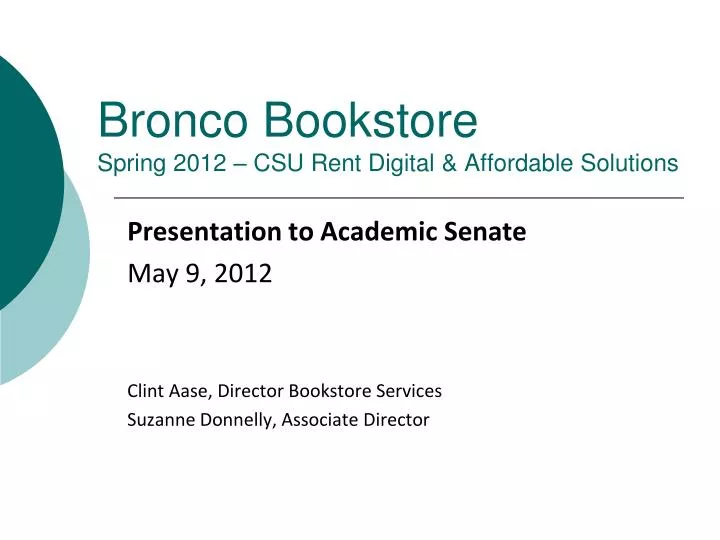 bronco bookstore spring 2012 csu rent digital affordable solutions