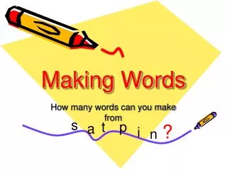 making words