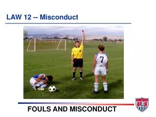 LAW 12 -- Misconduct