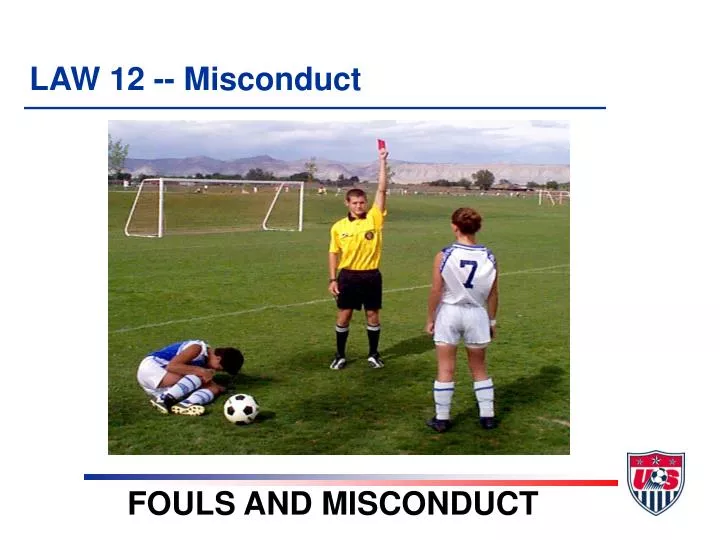 law 12 misconduct