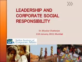 LEADERSHIP AND CORPORATE SOCIAL RESPONSIBILITY