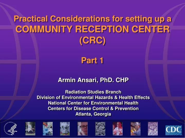 practical considerations for setting up a community reception center crc part 1