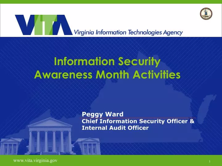 information security awareness month activities