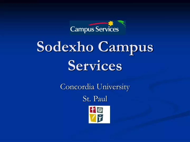 sodexho campus services