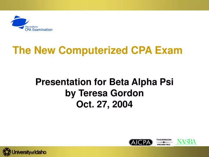 the new computerized cpa exam