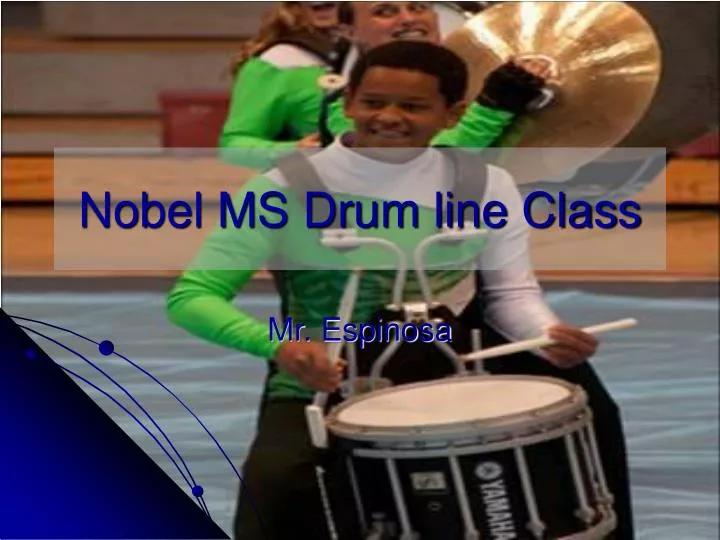 nobel ms drum line class