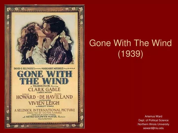 gone with the wind 1939