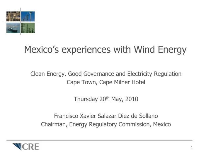 mexico s experiences with wind energy