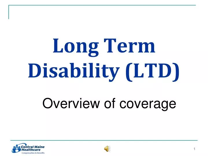 long term disability ltd