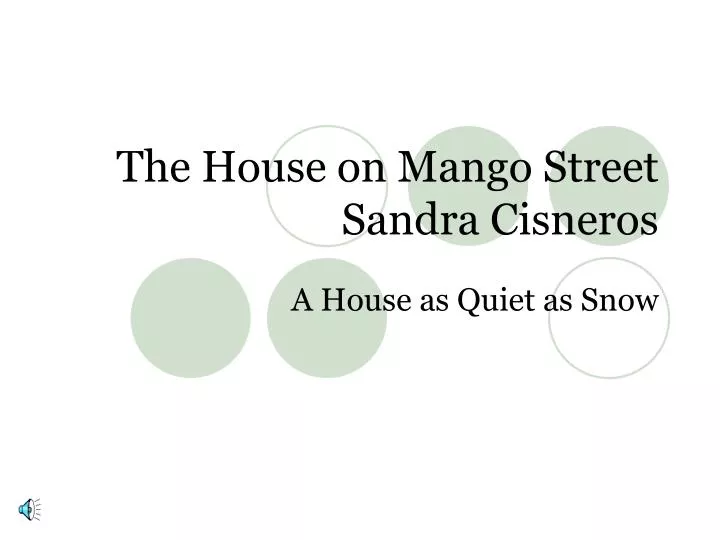 the house on mango street sandra cisneros