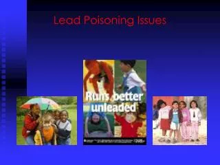 Lead Poisoning Issues