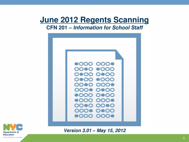 june 2012 regents scanning cfn 201 information for school staff