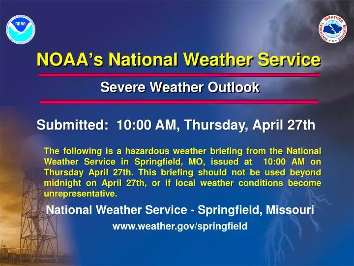 noaa s national weather service