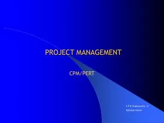 project management