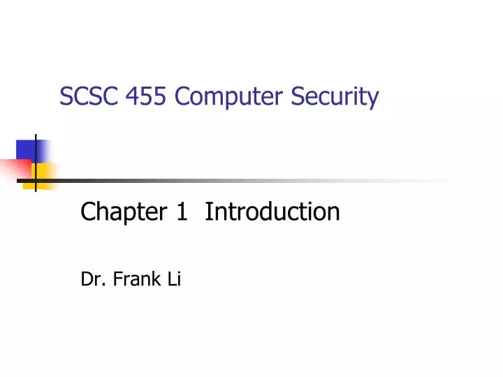 scsc 455 computer security