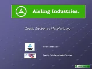 Quality Electronics Manufacturing
