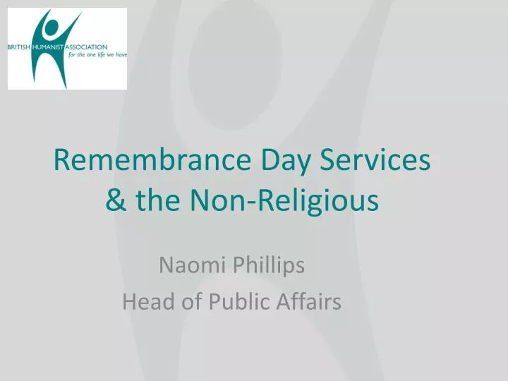 remembrance day services the non religious