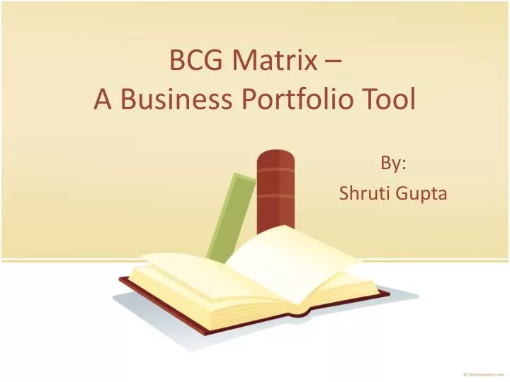 bcg matrix a business portfolio tool