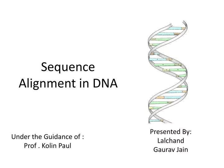 sequence alignment in dna