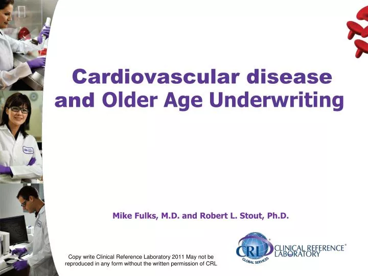 cardiovascular disease and older age underwriting